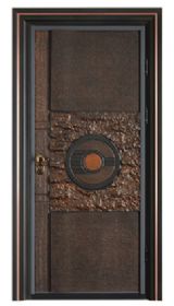 铸铝门系列M-9020铜艺庭院门